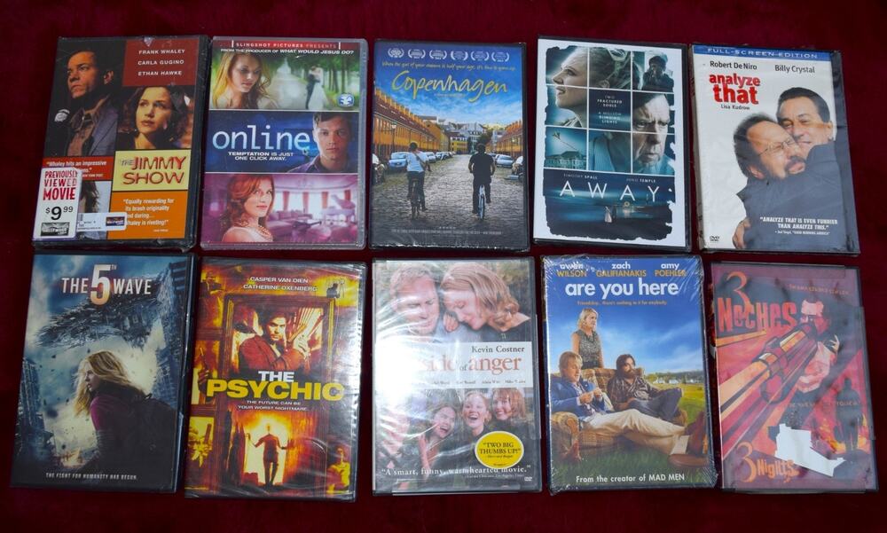 New Sealed Lot 10 DVD The Psychic (DVD, 2004, Widescreen)+ more